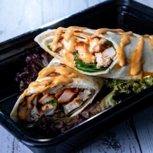 ROASTED CHICKEN WRAP SANDWICH